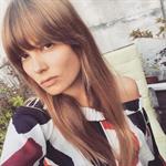 Caroline Brasch Nielsen taking a selfie