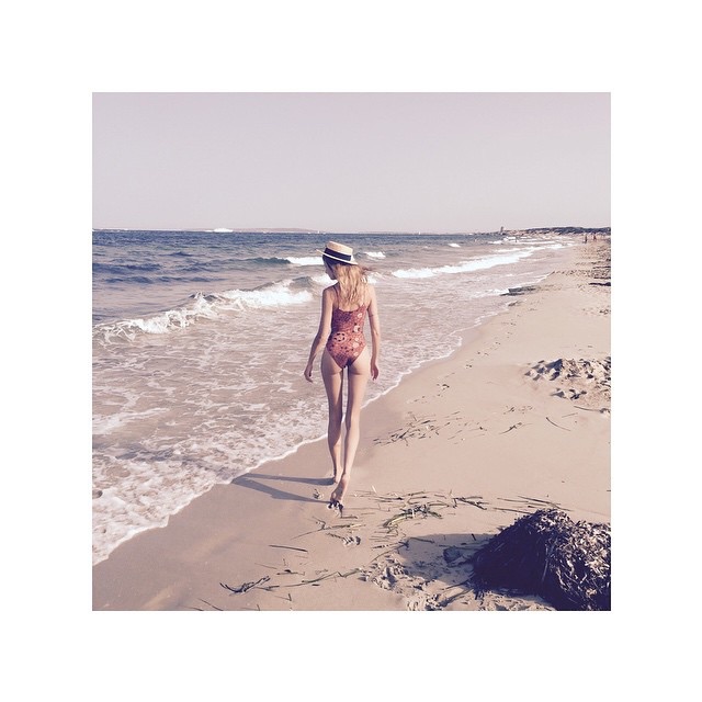 Magdalena Frackowiak in a bikini