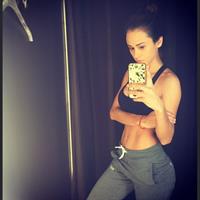 Yanet Garcia taking a selfie