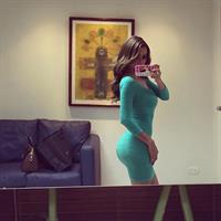 Yanet Garcia taking a selfie