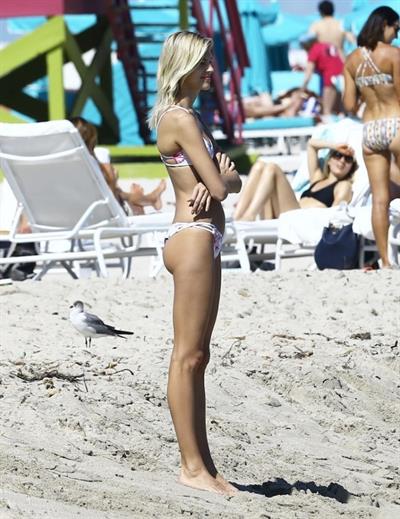 Devon Windsor in a bikini