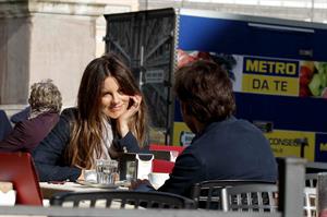 Kate Beckinsale On Set of The Face of an Angel in Rome November 11-2013 