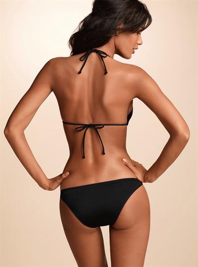 Cris Urena in a bikini - ass