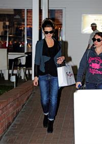 Kate Beckinsale was spotted shopping with a friend at Fred Segal in Santa Monica January 29, 2013