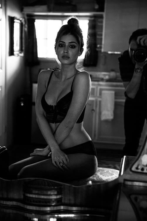 Jehane Paris in lingerie