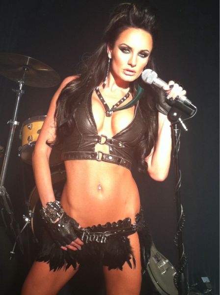 Alektra Blue in a bikini