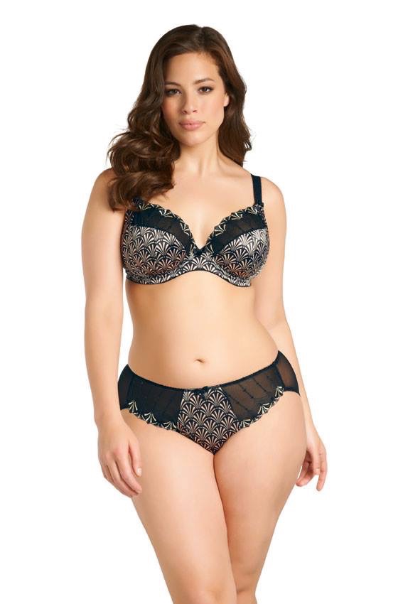 Ashley Graham in lingerie