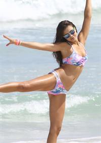 Yara Khmidan in a bikini