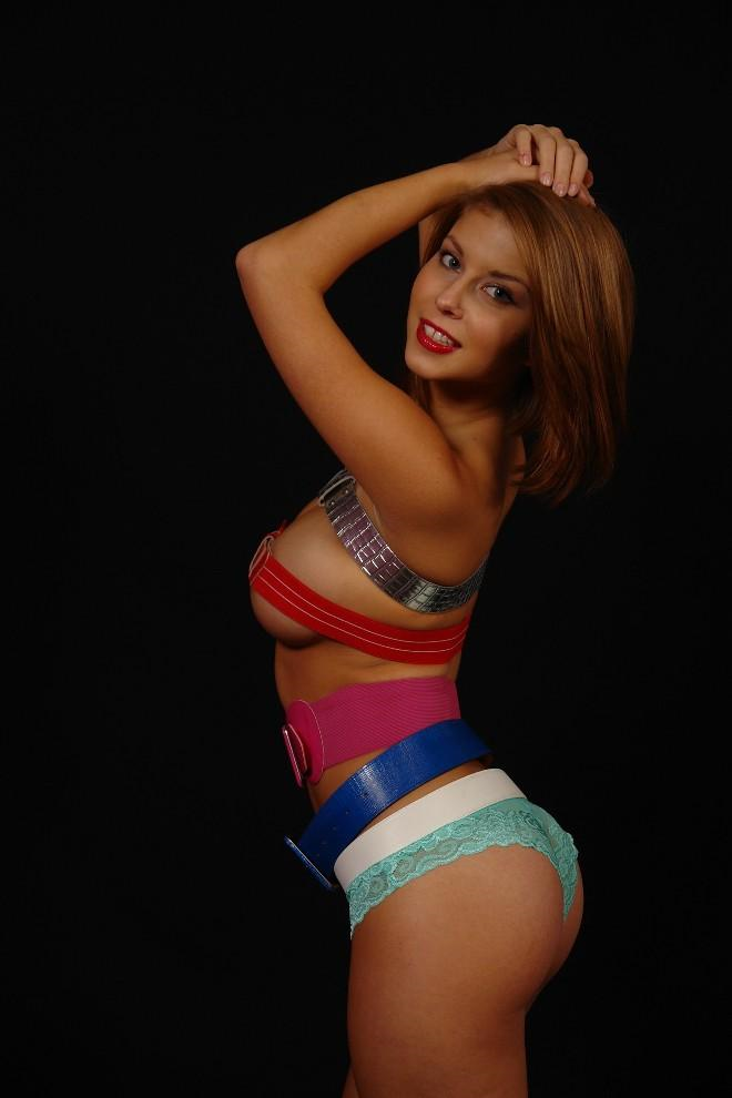 Abby Porter in lingerie - ass