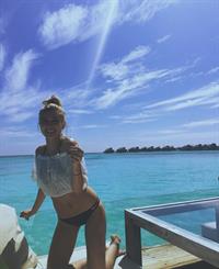 Hailey Bieber in a bikini