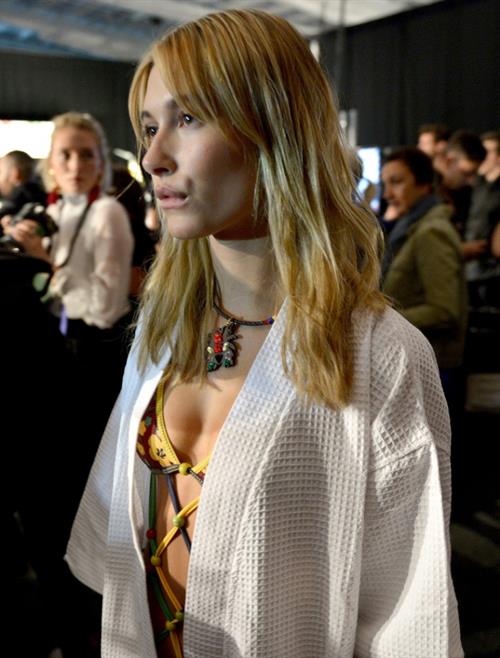 Hailey Bieber in a bikini