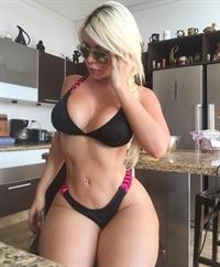 Cecibel Vogel in a bikini