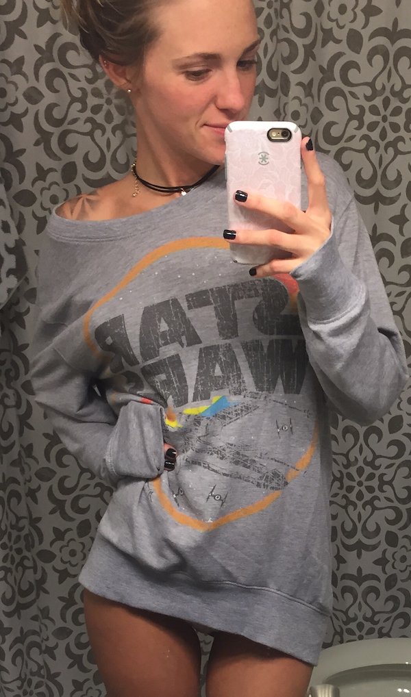 Anonymous taking a selfie