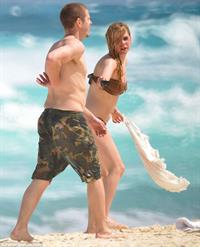 Avril Lavigne in a bikini