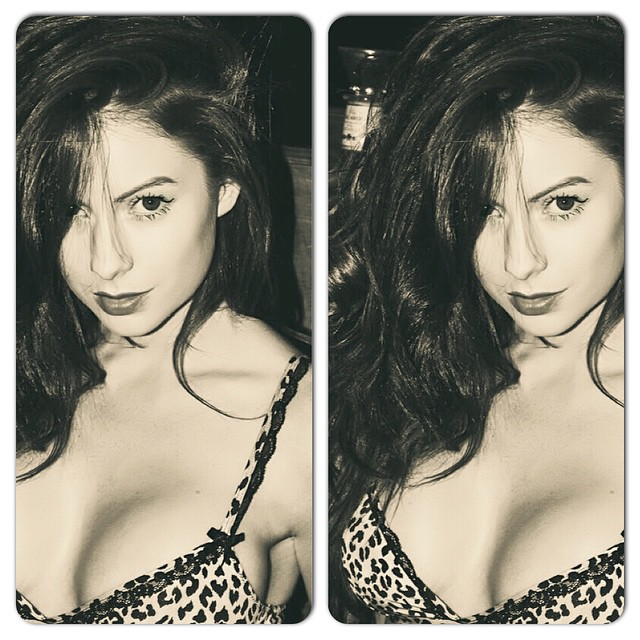 Laura Carter in lingerie