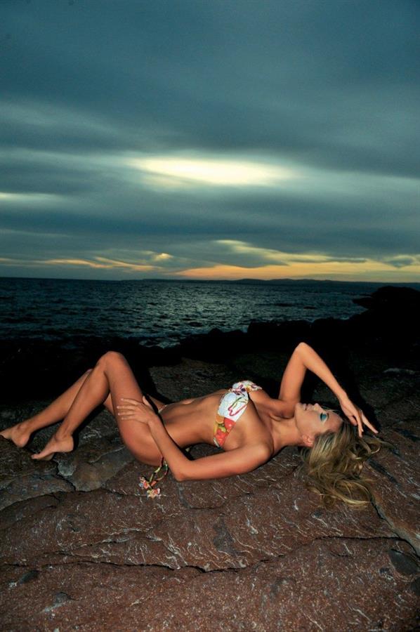 Tetyana Veryovkina in a bikini