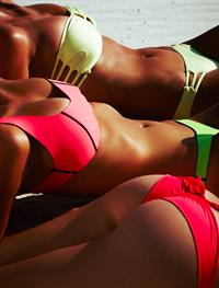 Anonymous in a bikini