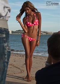 Jessica White in a bikini