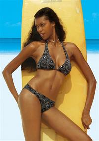 Jessica White in a bikini