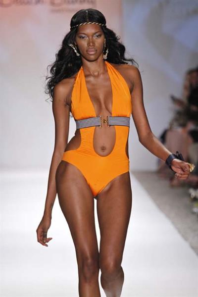 Jessica White in a bikini