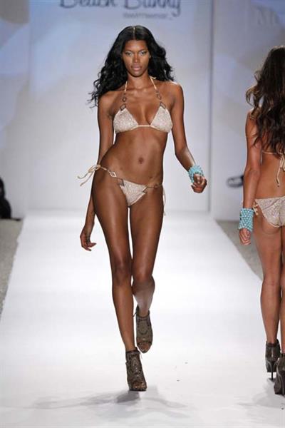 Jessica White in a bikini