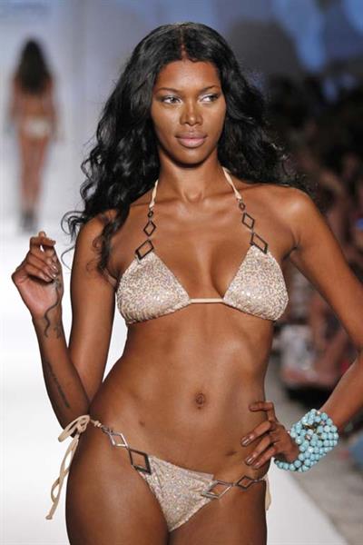 Jessica White in a bikini