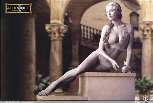 Veronika Vařeková in a bikini