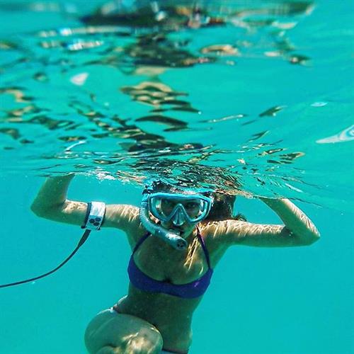 Mercedes Terrell in a bikini