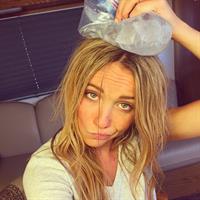Katrina Bowden taking a selfie
