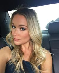 Katrina Bowden taking a selfie