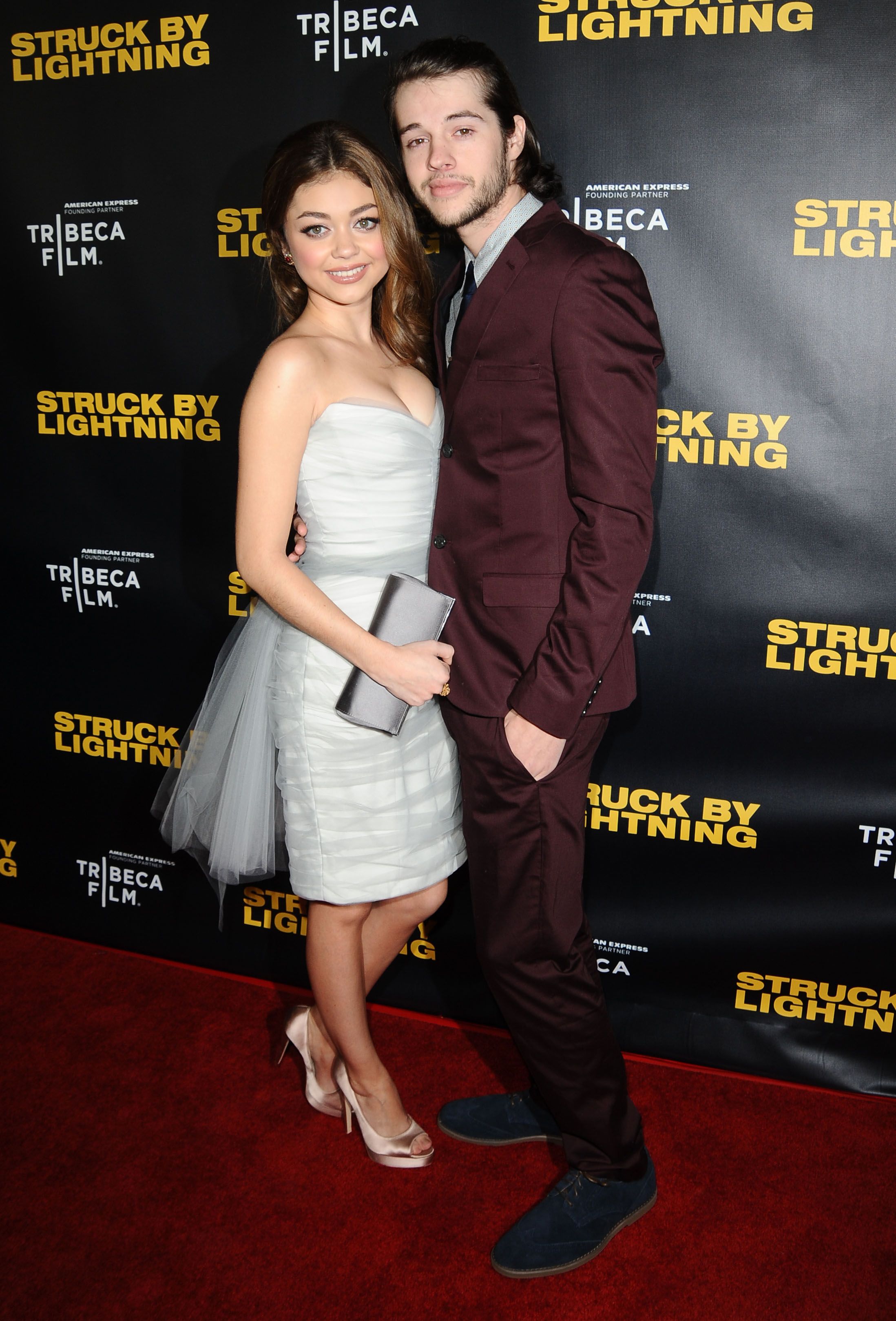 Sarah Hyland  Struck By Lightning  LA premiere 1/6/13