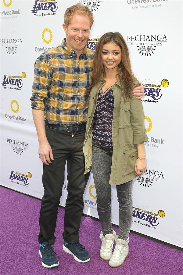 Sarah Hyland at the 2013 Lakers Casino Night in LA March 10, 2013