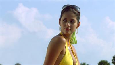 Carla Ossa in a bikini