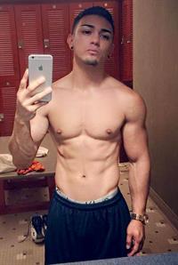 Anonymous taking a selfie