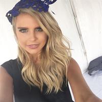 Tegan Martin taking a selfie