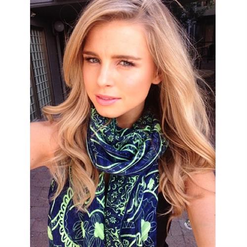 Tegan Martin taking a selfie