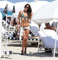 Claudia Romani in a bikini