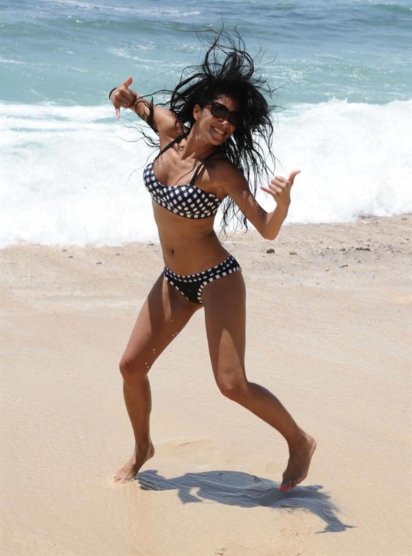 Nicole Scherzinger in a bikini