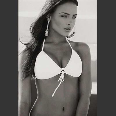Lisa Ramos in a bikini