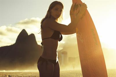 Maya Gabeira in a bikini