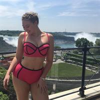 Iskra Lawrence in a bikini