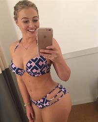 Iskra Lawrence in a bikini