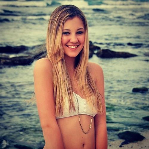 Ava Sambora in a bikini