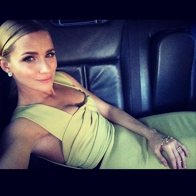 Shantel VanSanten taking a selfie