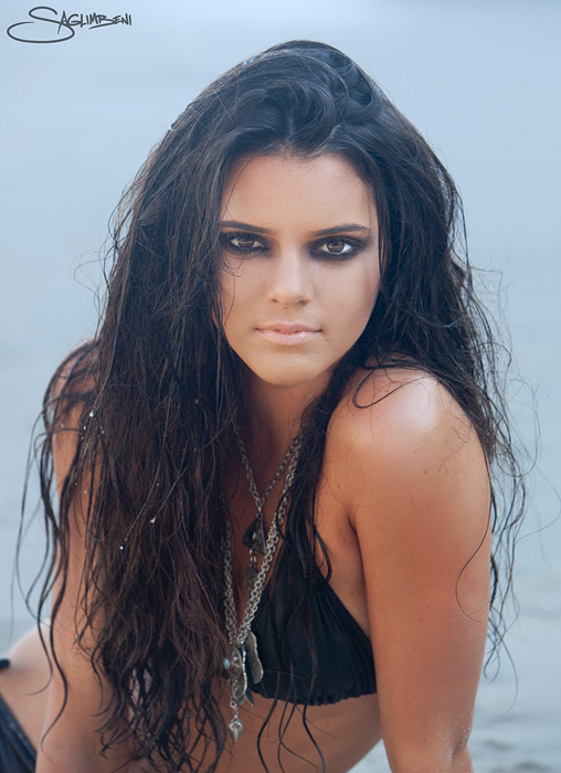 Kendall Jenner in a bikini