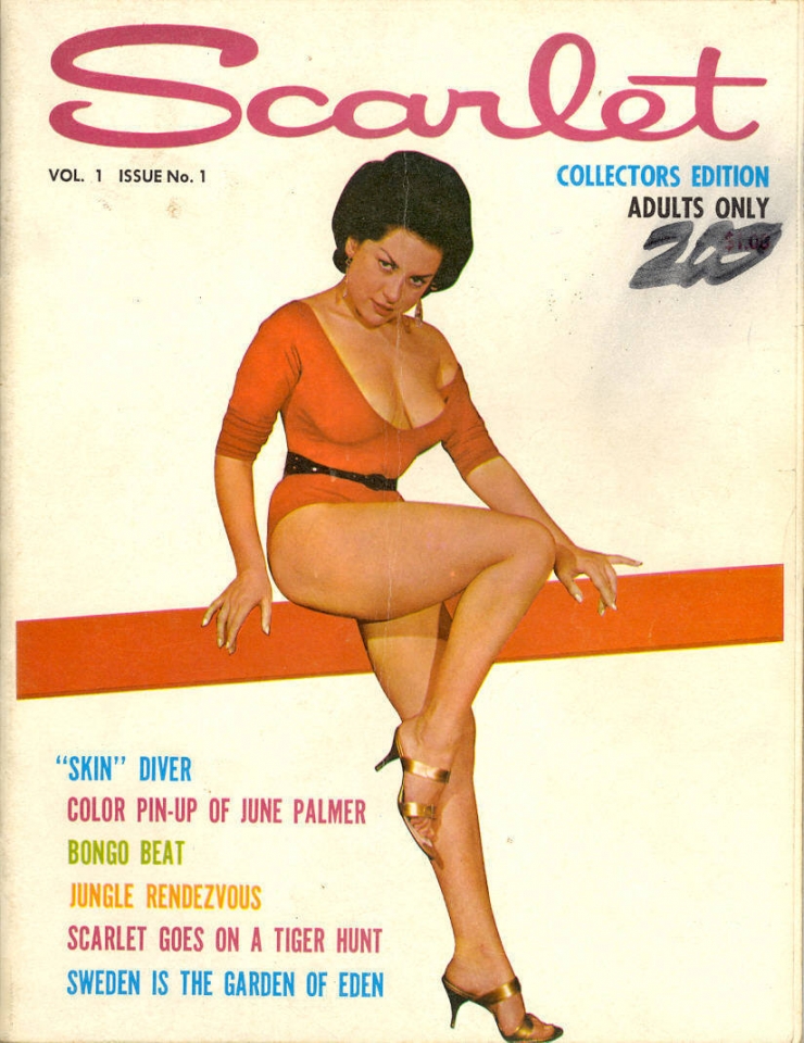 June Palmer in a bikini