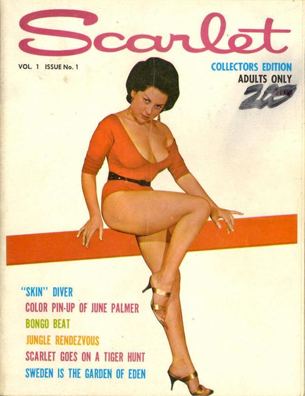 June Palmer in a bikini