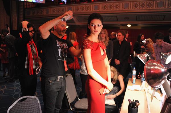 Kendall Jenner The Heart Truth 2013 fashion show in NYC 2/6/13 