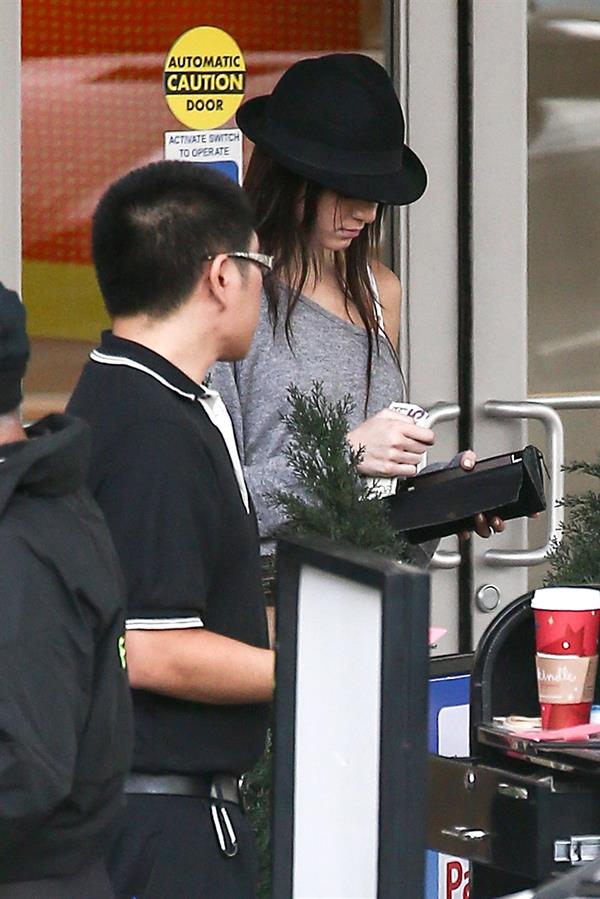 Kendall Jenner out Christmas shopping at Westfield Topanga Mall, CA December 23, 2012 