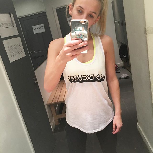 Tiffany Watson taking a selfie